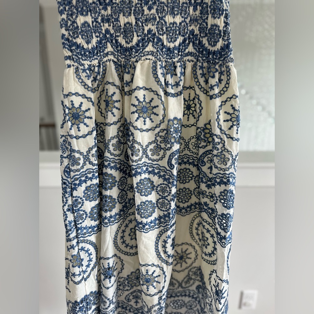 Commense Eyelet Embroidered Midi Dress - Picture 9 of 12